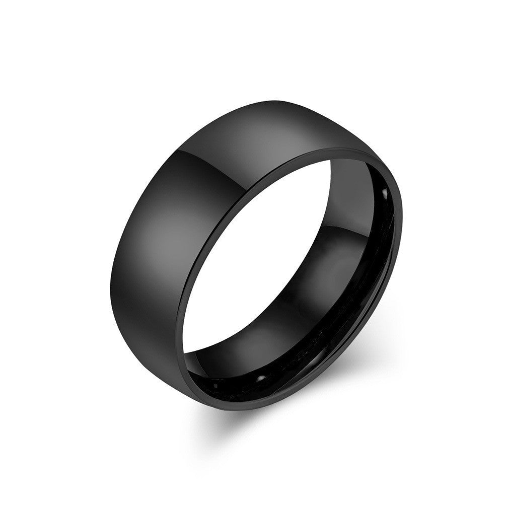 Steel Simple Glossy Stainless Inner Outer Rings