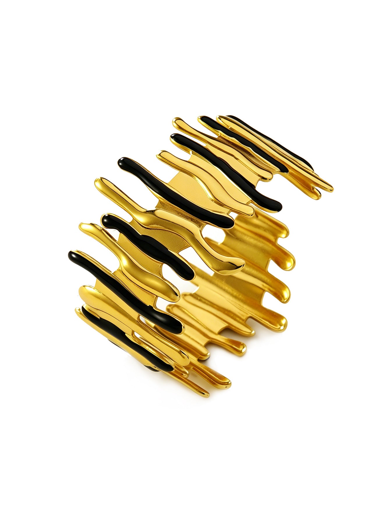 Steel Oil Dripping Cherry Special Interest Light Luxury Flowers Openings Bracelet
