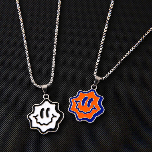 Hop Titanium Steel Fashionable Sweater Chain Necklaces