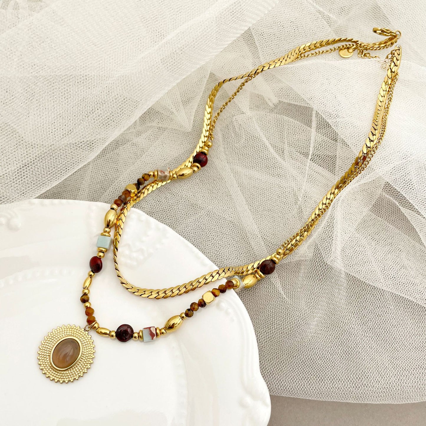Style Temperament Entry Lux Hepburn High Necklaces