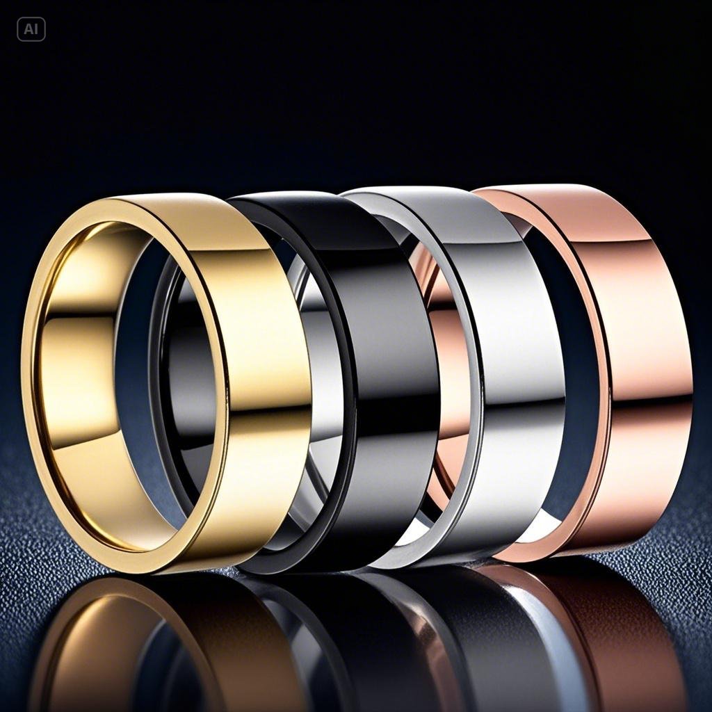 Women's Not Fade French Minority Wind Simple Ring