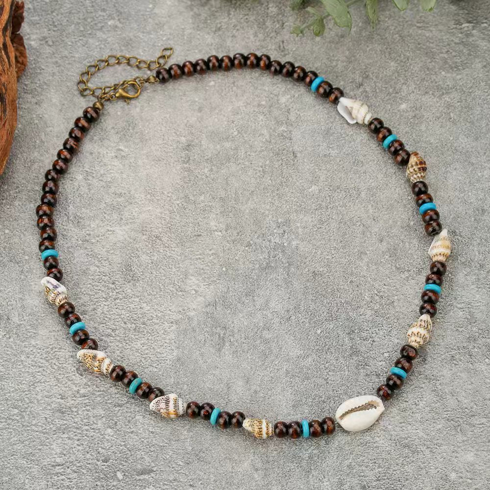 Beach Vacation Conch Teeth Design High-grade Necklace
