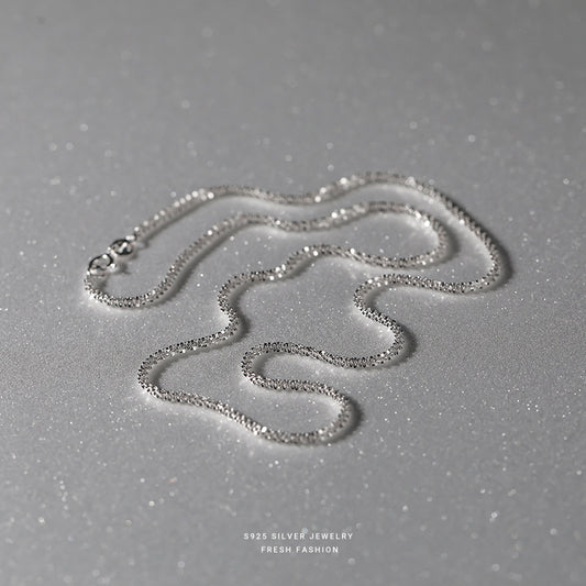 Glitter Choker Simple Personality Special Interest Necklaces