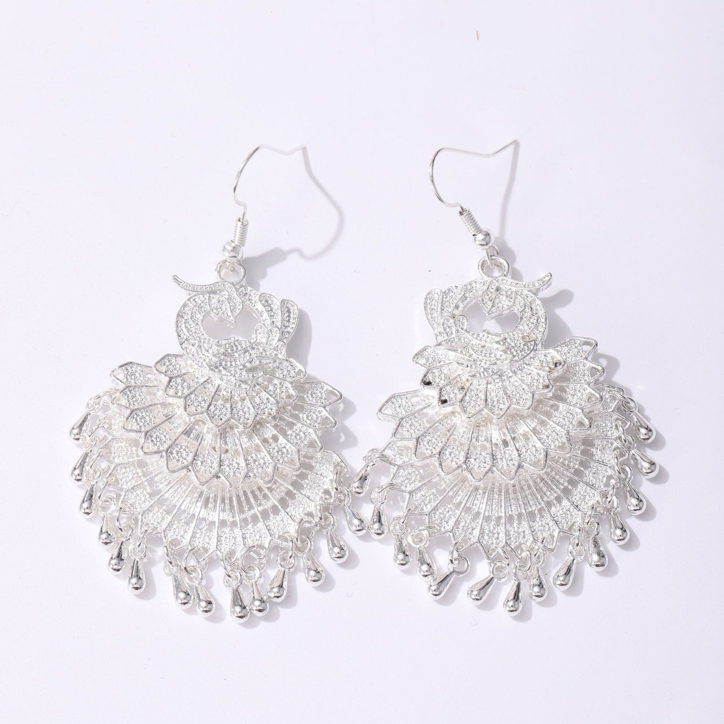 Bell Tassel Bohemian Phoenix Scenic Spot Earrings