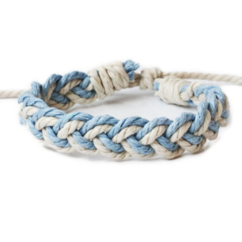 Rope Couple Ethnic Style Hand-woven Simple Korean Bracelets