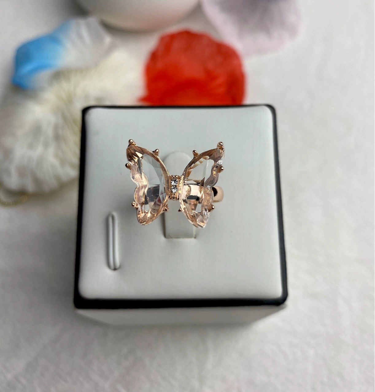 Simple Personality Fashion Sweet Elegance Light Rings