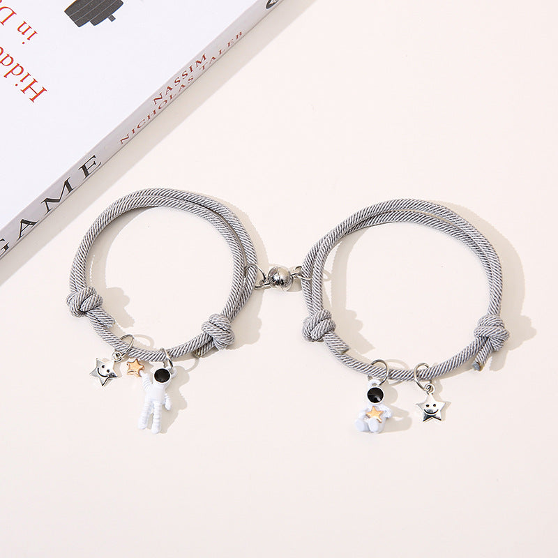 Fashion Simple Pick Astronaut Spaceman Milan Bracelets