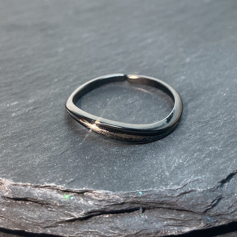 Asterism High Sense Dark Style Female Trendy Rings