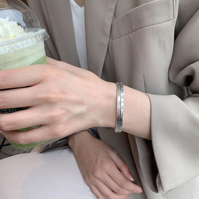Women's & Men's Korean Style Vintage Vine Five-pointed Star Cross Bracelet