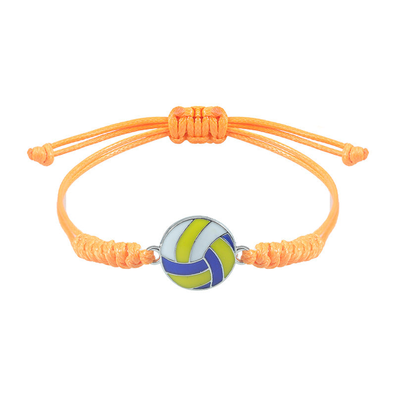 Baseball Football Softball Volleyball Rugby Resin Bracelets