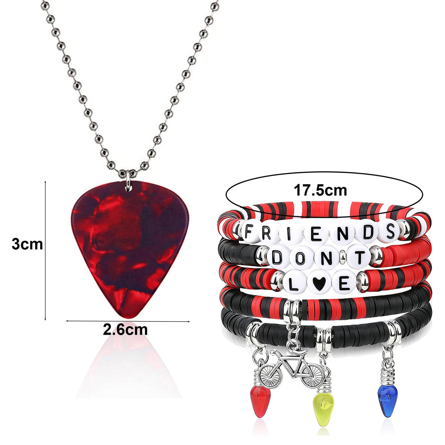 Versatile Friends Don't Lie Strange Alloy Necklaces