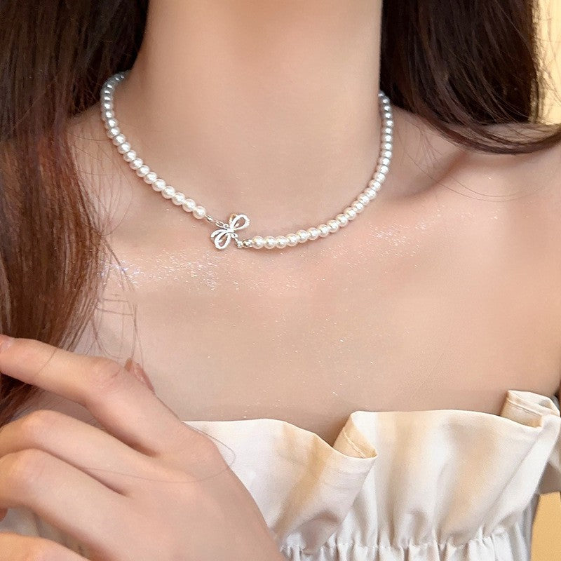 Women's Light Luxury High-grade Design Accessories Clavicle Necklaces