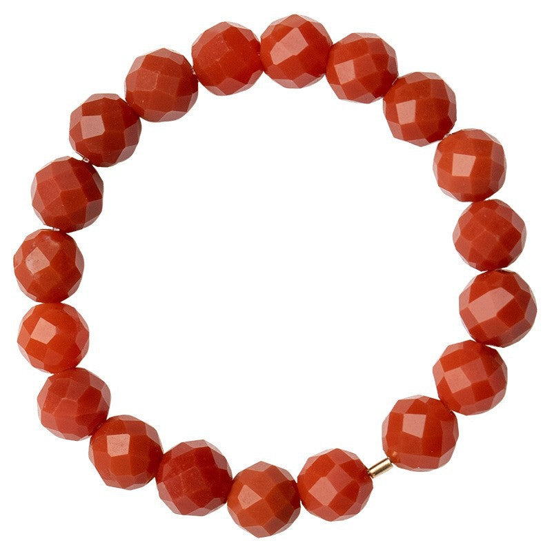 Sier Niche Natural Crystal Female Retro Rings