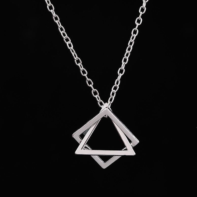 Women's & Men's Fashion Hip Hop Devil Smiley Geometric Necklaces