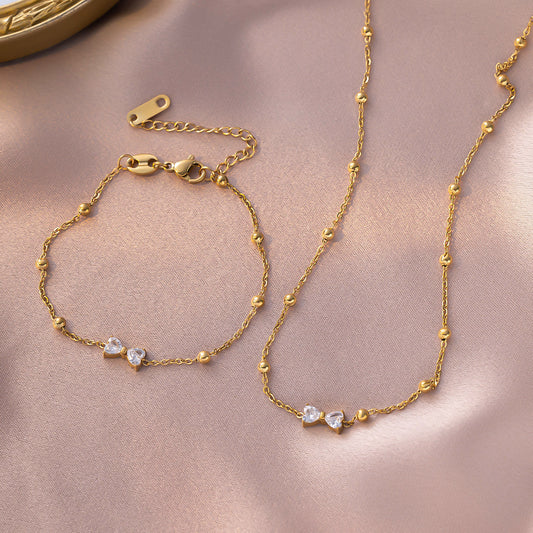 Zircon Chain High-grade Light Luxury Female Necklaces