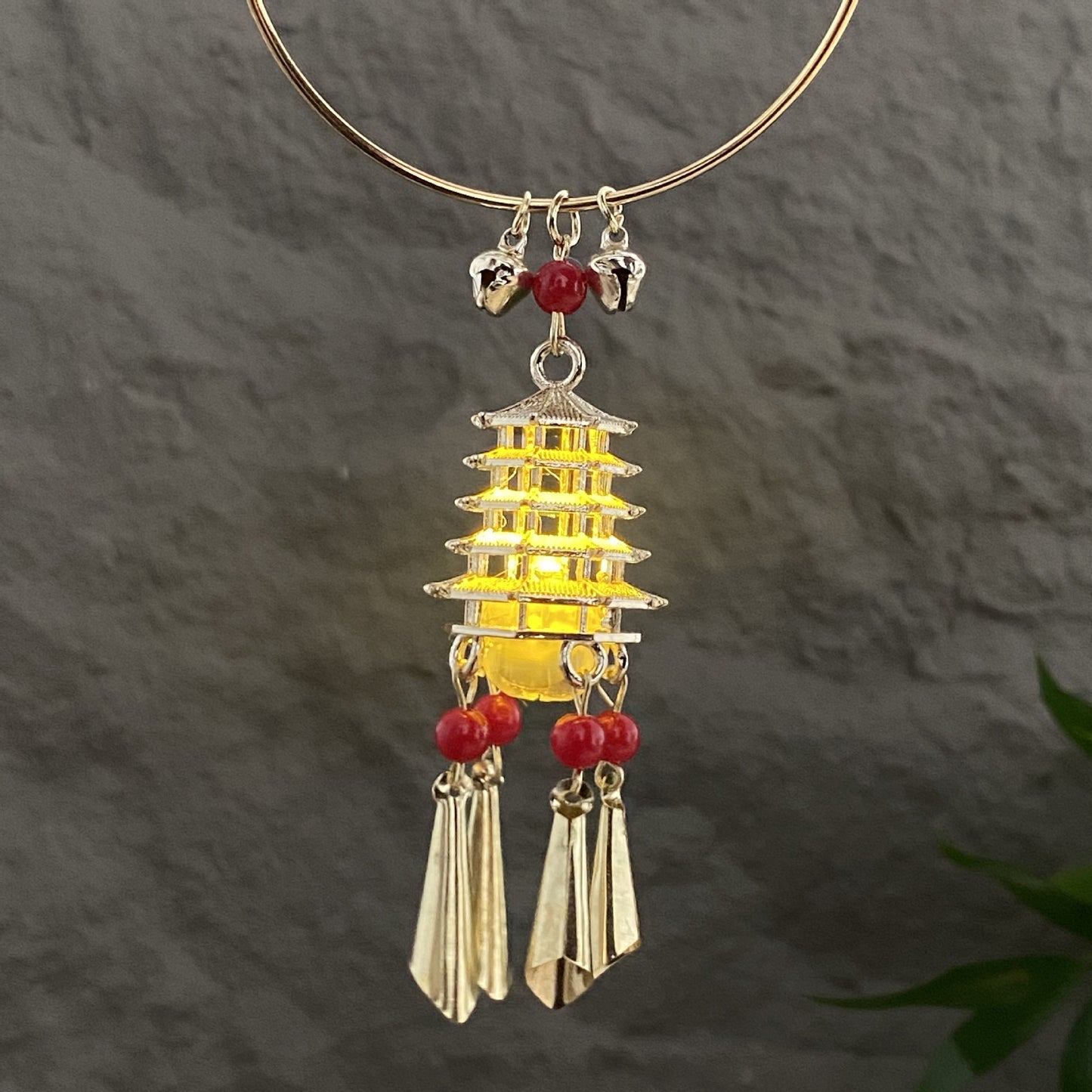 Lantern Luminous Palace Style With Light Antique Daily Han Bracelet