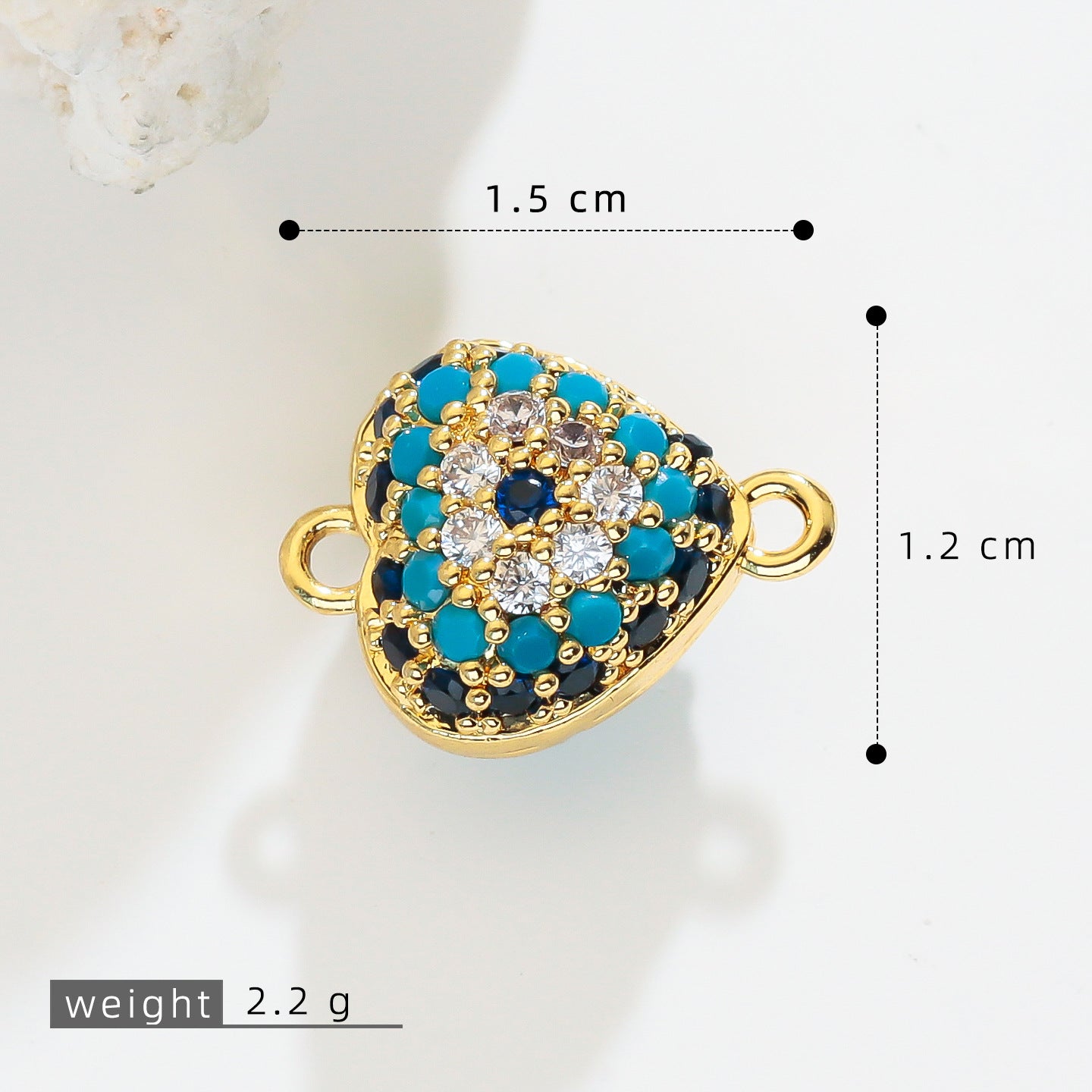 Fashion Retro Weird Devil Eye Single Pendants