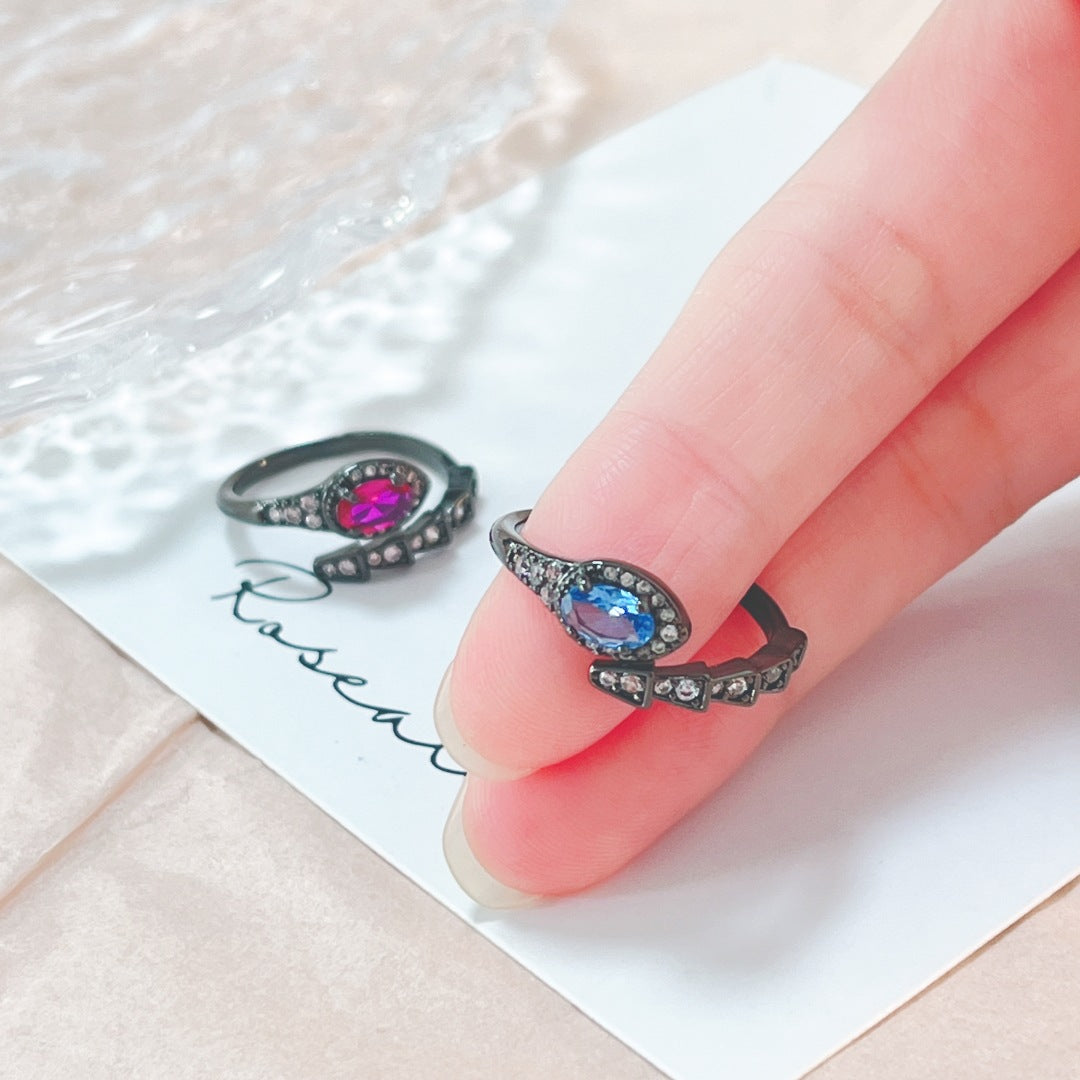 Cool Snake-shaped Niche High-grade Sense Affordable Rings