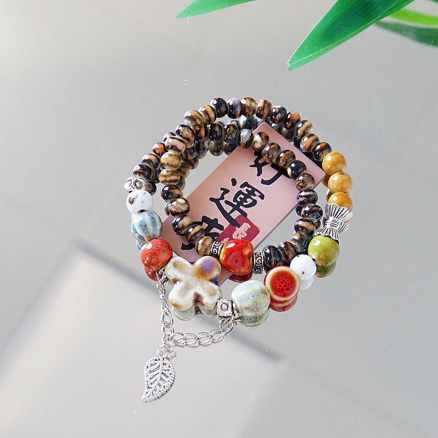 Ceramic Design High-grade Artistic Blessing Jewelry Bracelets