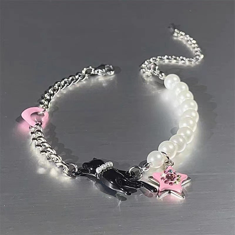 Black Cat Female Style Sweet Cool Bracelets