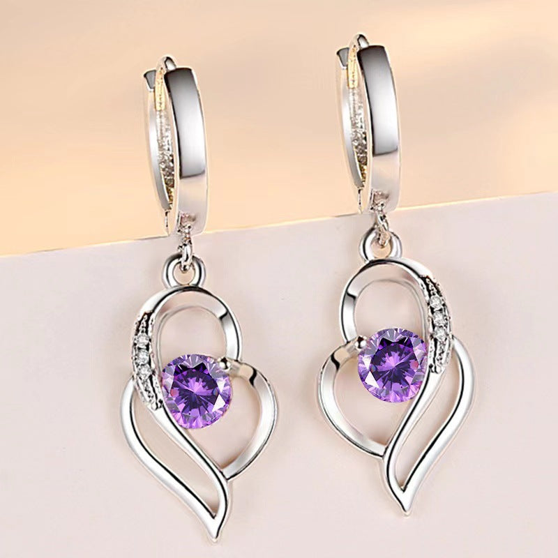 Sier-plated Soft For Graceful Ear Ornaments Earrings