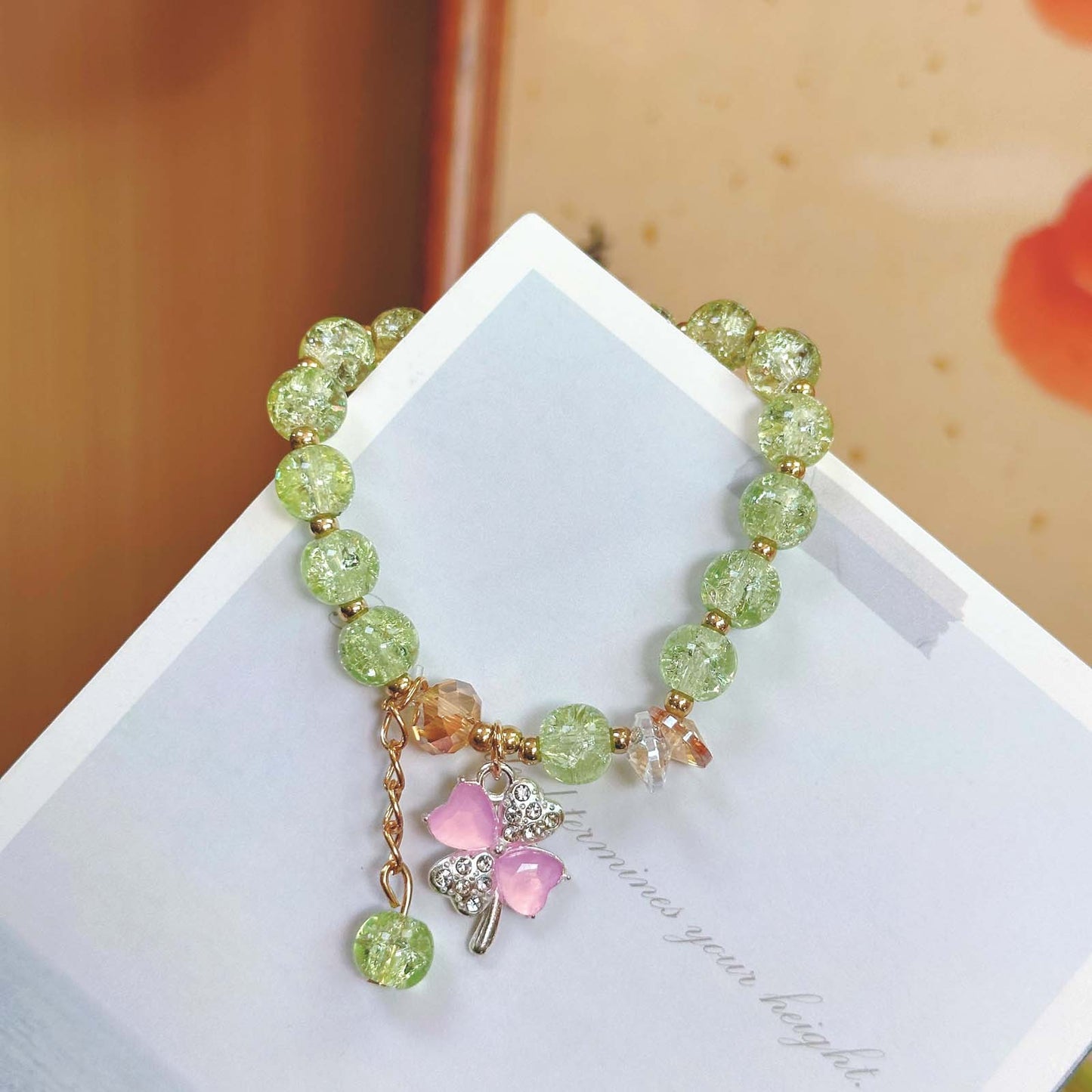 Korean Princess Female Hot Flower Beaded Bracelets