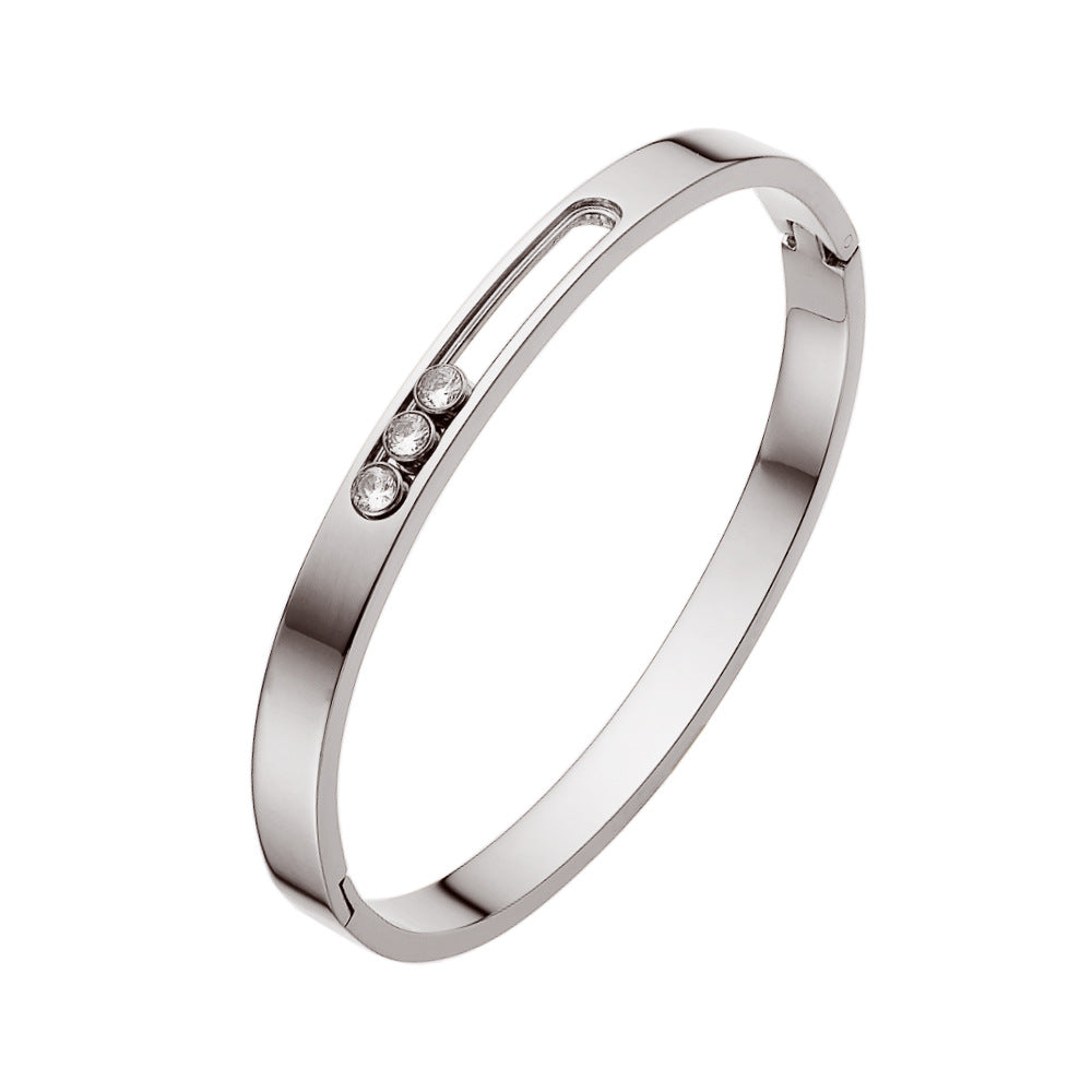 Women's Steel Simple Affordable Luxury Fashion High-grade Bracelet