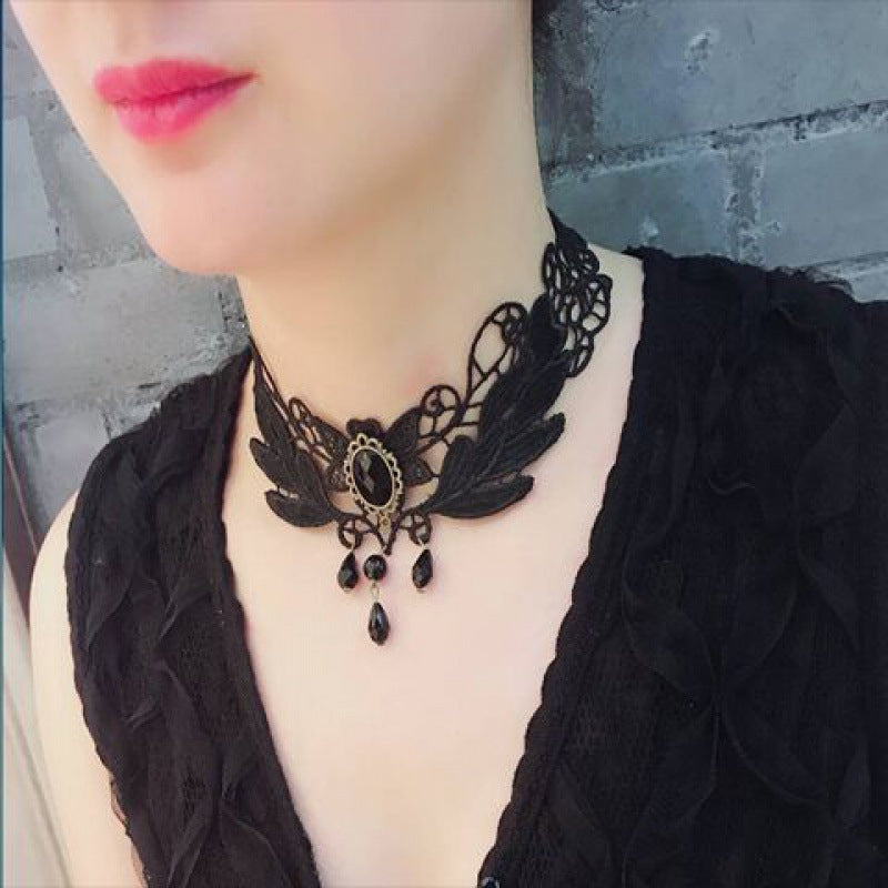 Women's Lace For Simple Short Popular Neck Accessories Necklaces