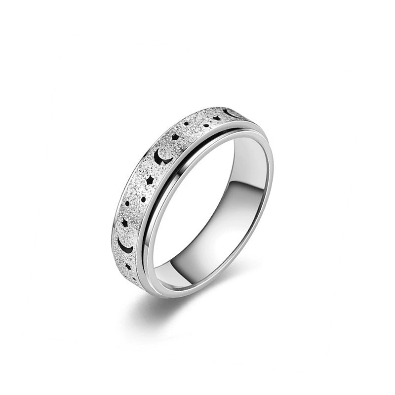 Turn To Hollow Rotating Decompression Popular Ring