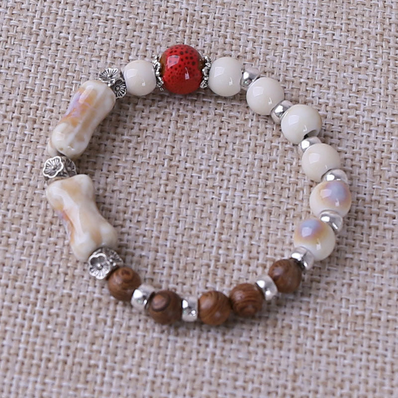 Ceramic High Temperature Kiln Transmutation Beads Mix Match Personalized Bracelets