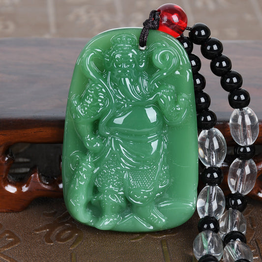 Couple Ornaments Gift Avalokitesvara Buddha Glaze Pendants