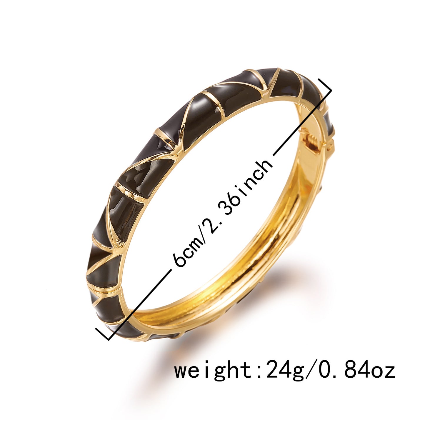 Dripping Wide Retro Style Exaggerated Opening Bracelet