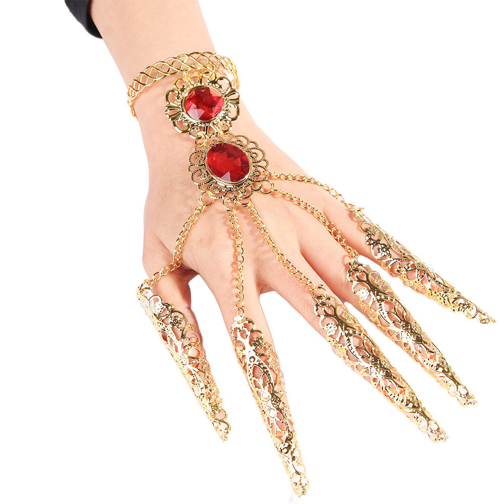 Women's Props Golden Young Of India Nails Rings