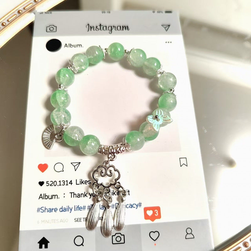 Moon Glazed Female Design Simple High Sense Versatile Bracelet