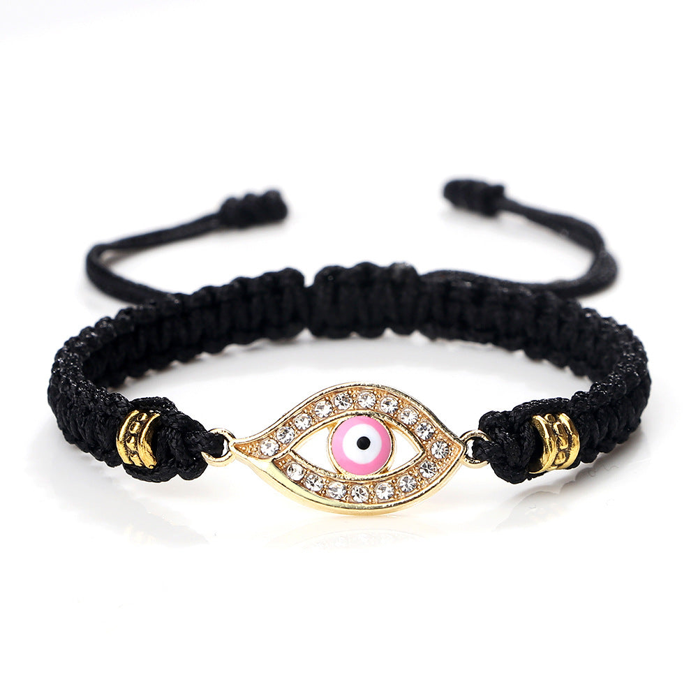 Devil's Eye Starry Eyes Woven Couple Bracelet