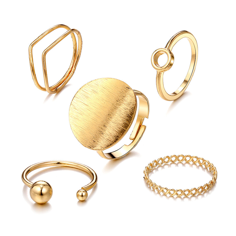 Joint Round Aircraft Twist With Diamond Suit Rings