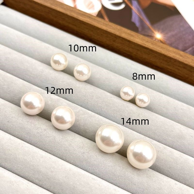 Luxury High-grade Pearl Female Retro French Earrings