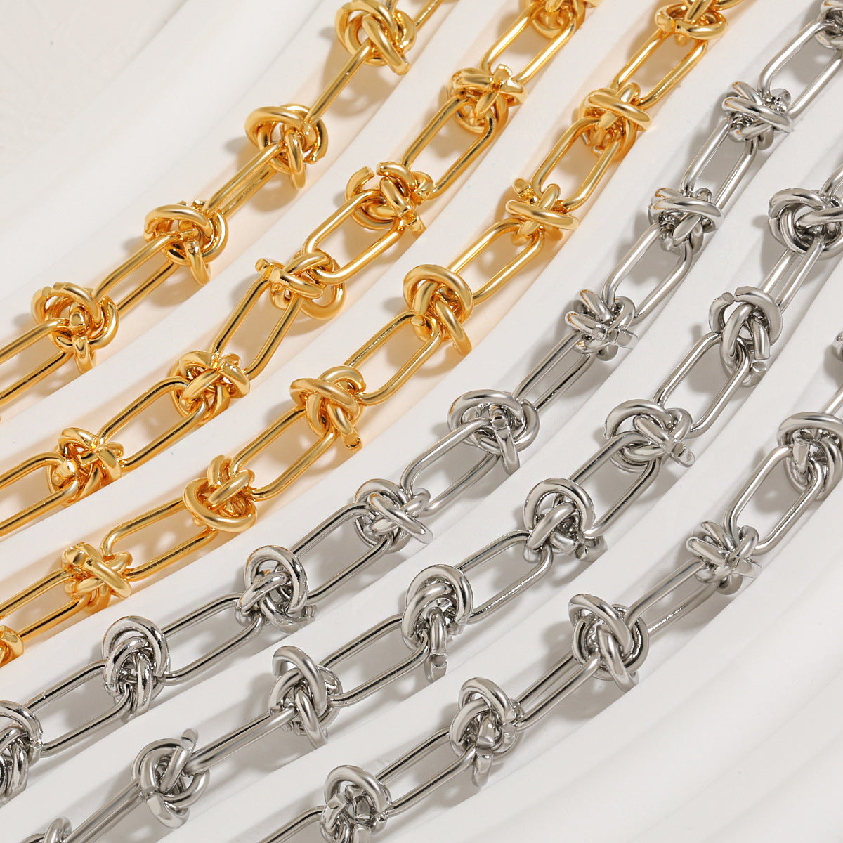 Women's Street Fashion Punk Thorn Knot Chain Jewelry Set