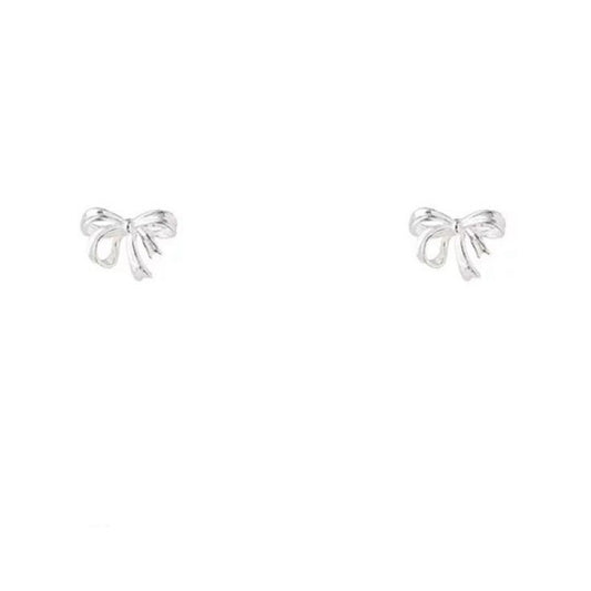 Bow Small Exquisite Special Interest Light Earrings