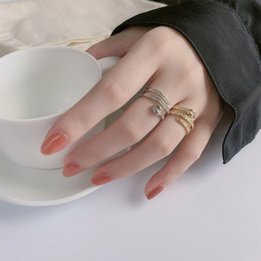 Hip Hop Niche Versatile Geometric High-grade Rings