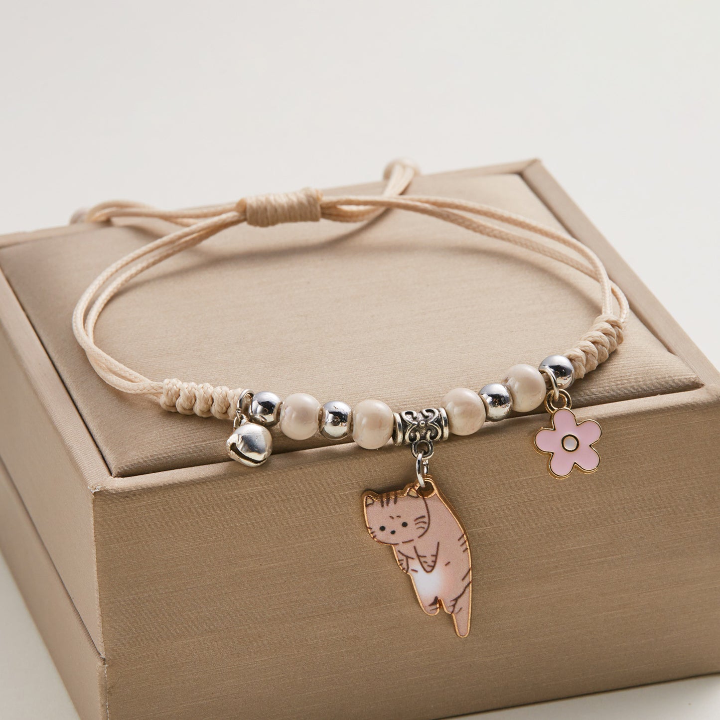 Fashion Cartoon Cat Design Sense Simple Bracelets