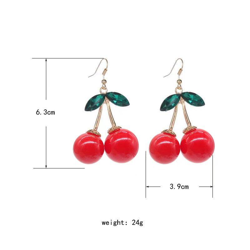 Durable Tassel Alloy Cute Texture Eardrop Earrings