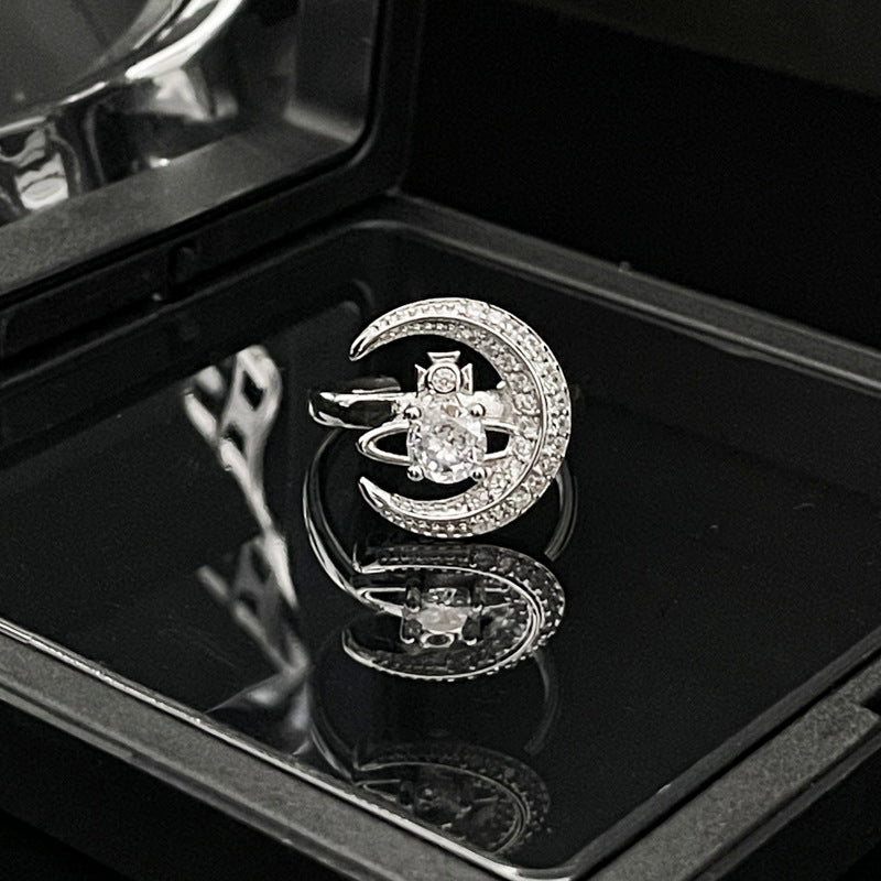 Luxury Niche Design Open Female Refined Rings