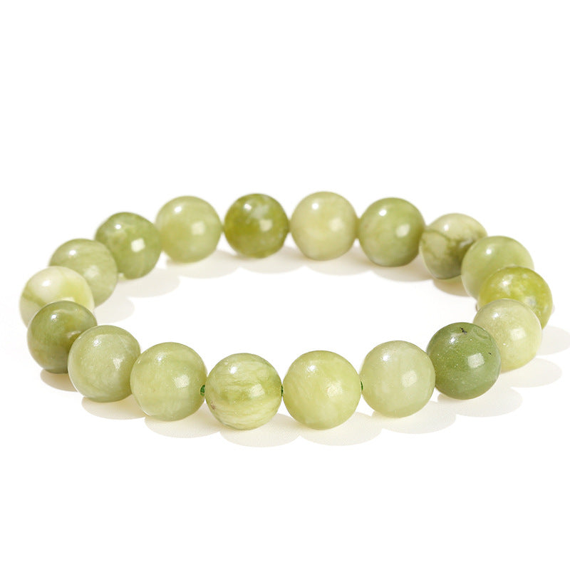 Women's & Men's Jewelry Natural Stone Gray Jade Retro Bracelets