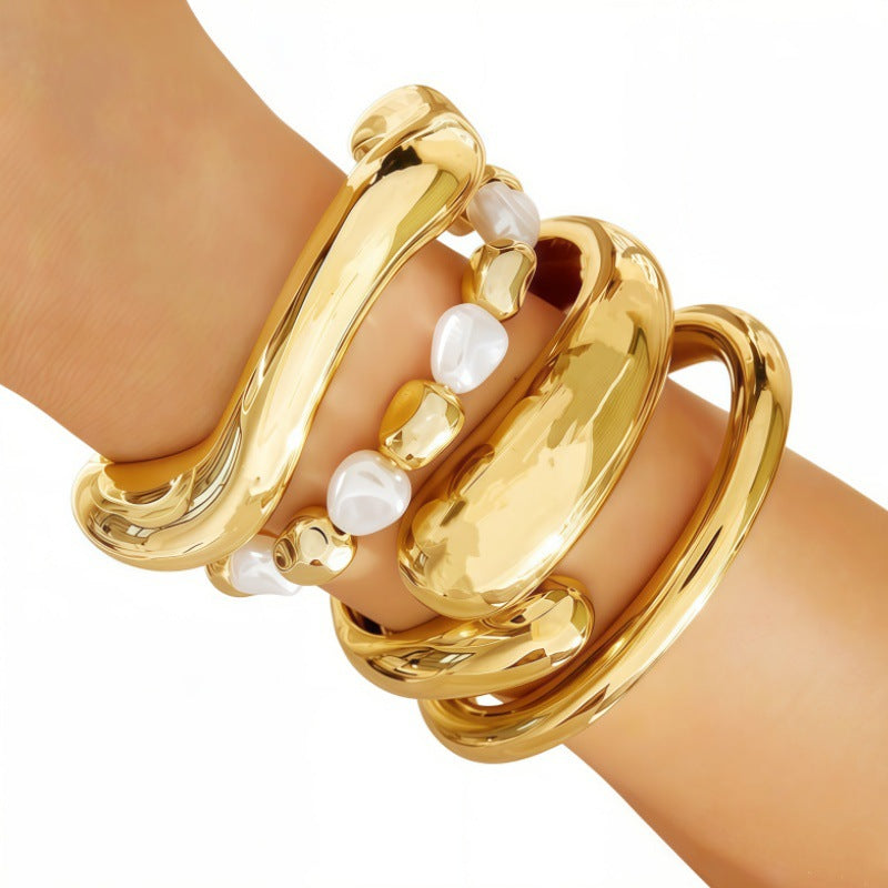 Fashion Irregular Design Daily Clothing Exquisite Bracelets