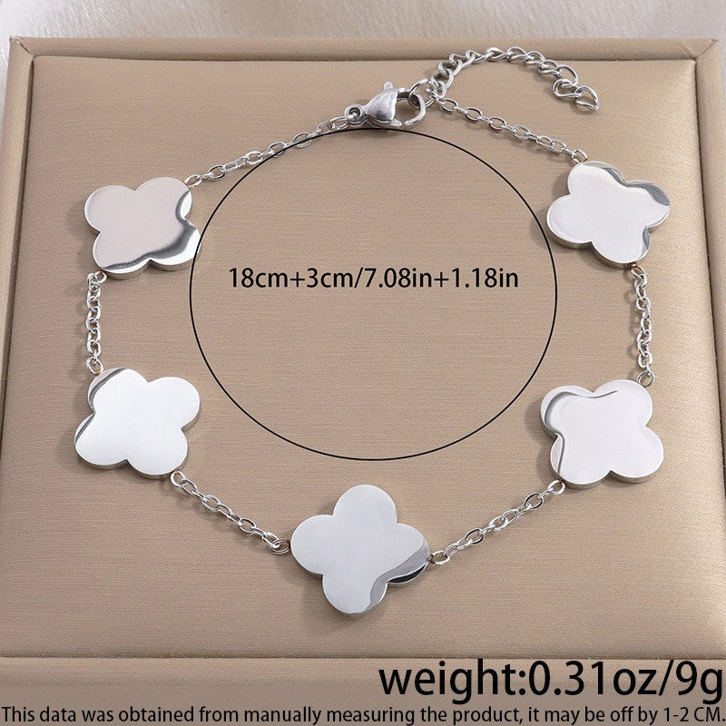 Stainless Steel Bead High-grade Fashion Simple Bracelets