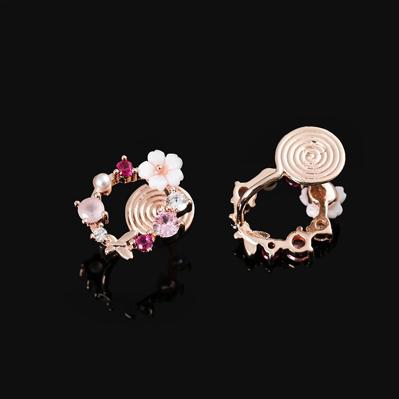 Women's Her Private Life Garland One-piece Mosquito Coil Ear Earrings