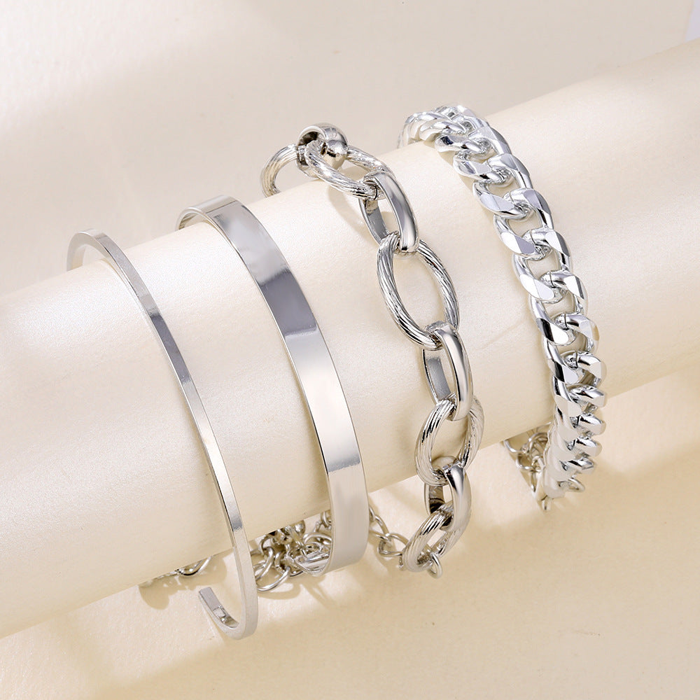 Exquisite Luxury Thick Chain Punk Accessories Bracelets