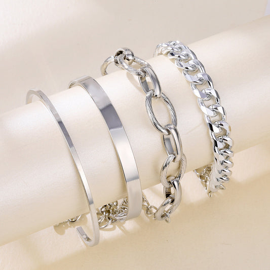 Exquisite Luxury Thick Chain Punk Accessories Bracelets