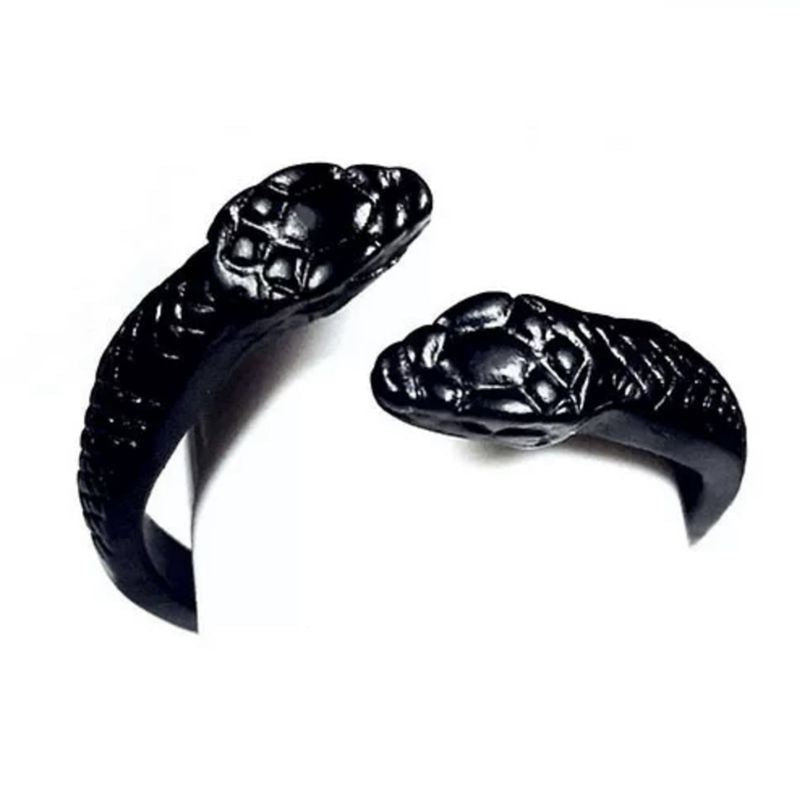 Spirit Snake Ornament Retro Punk Exaggerated Personalized Rings